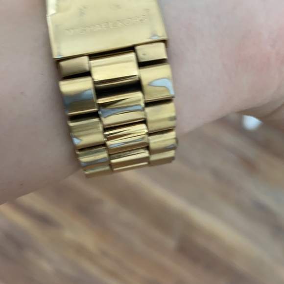 Michael Kors large face - gold watch - unisex - Picture 4 of 4